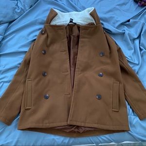 Forever 21 Brown Button down Jacket